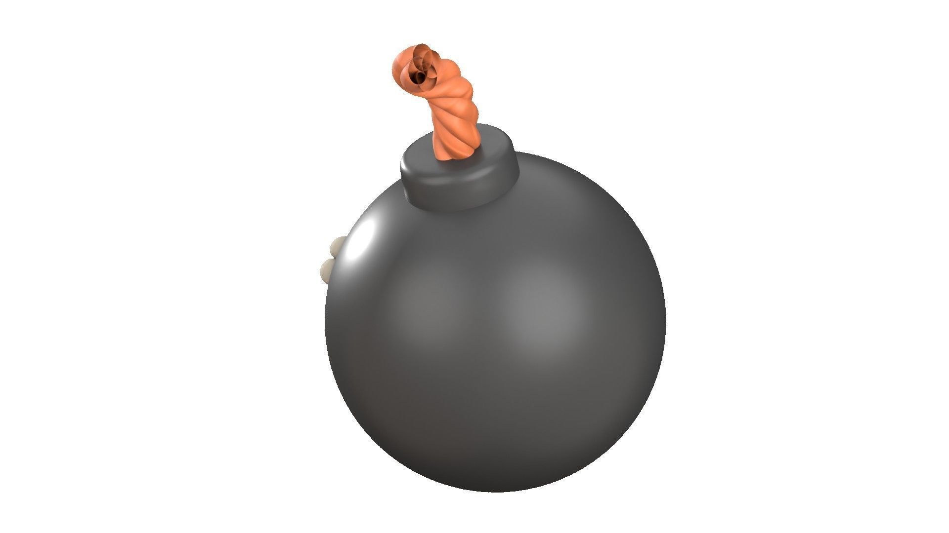 Bomb 3D Illustration 3D model_9
