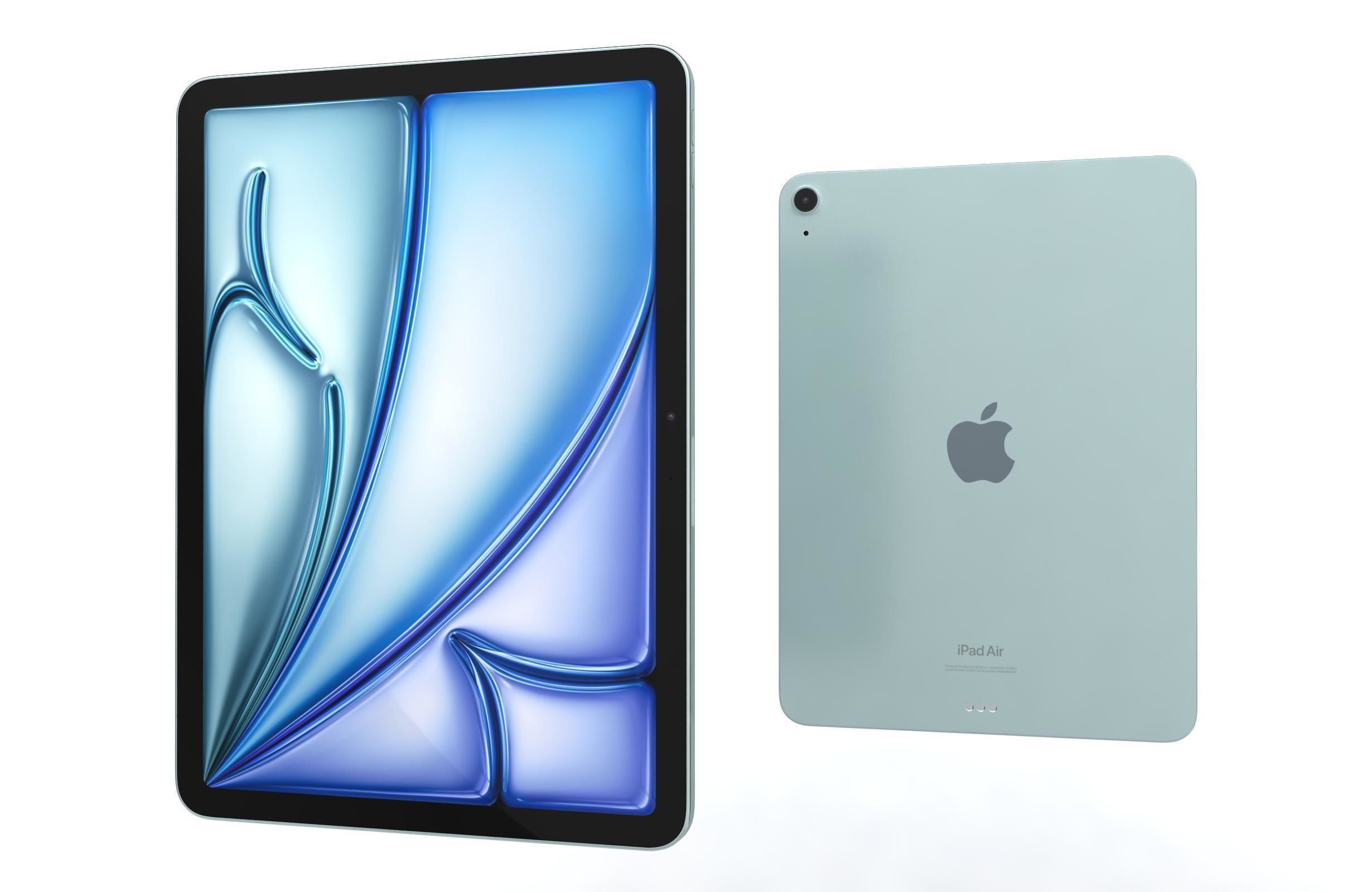 Apple iPad Air 11 2024 All Colors 3D model_37