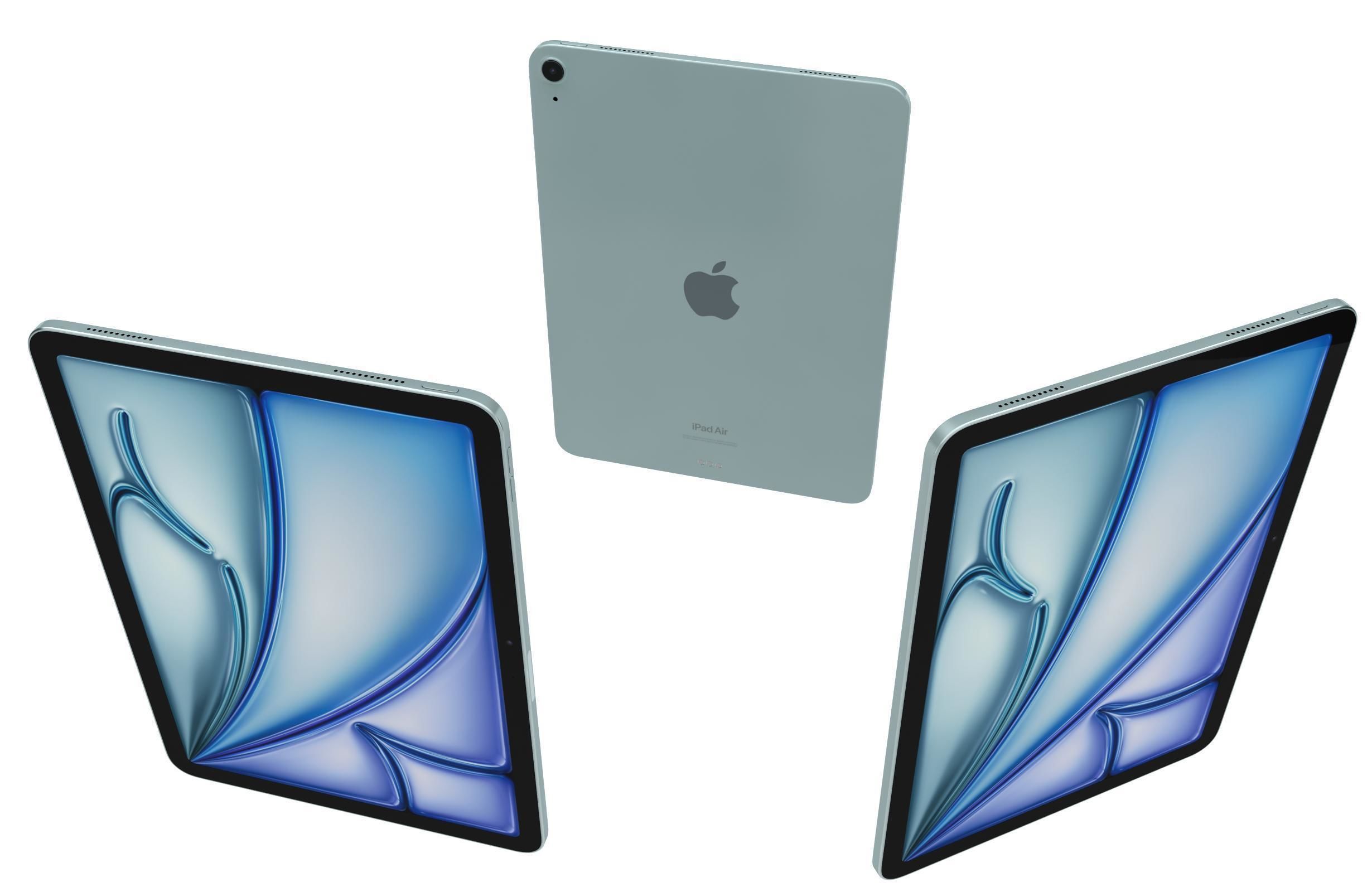 Apple iPad Air 11 2024 All Colors 3D model_32