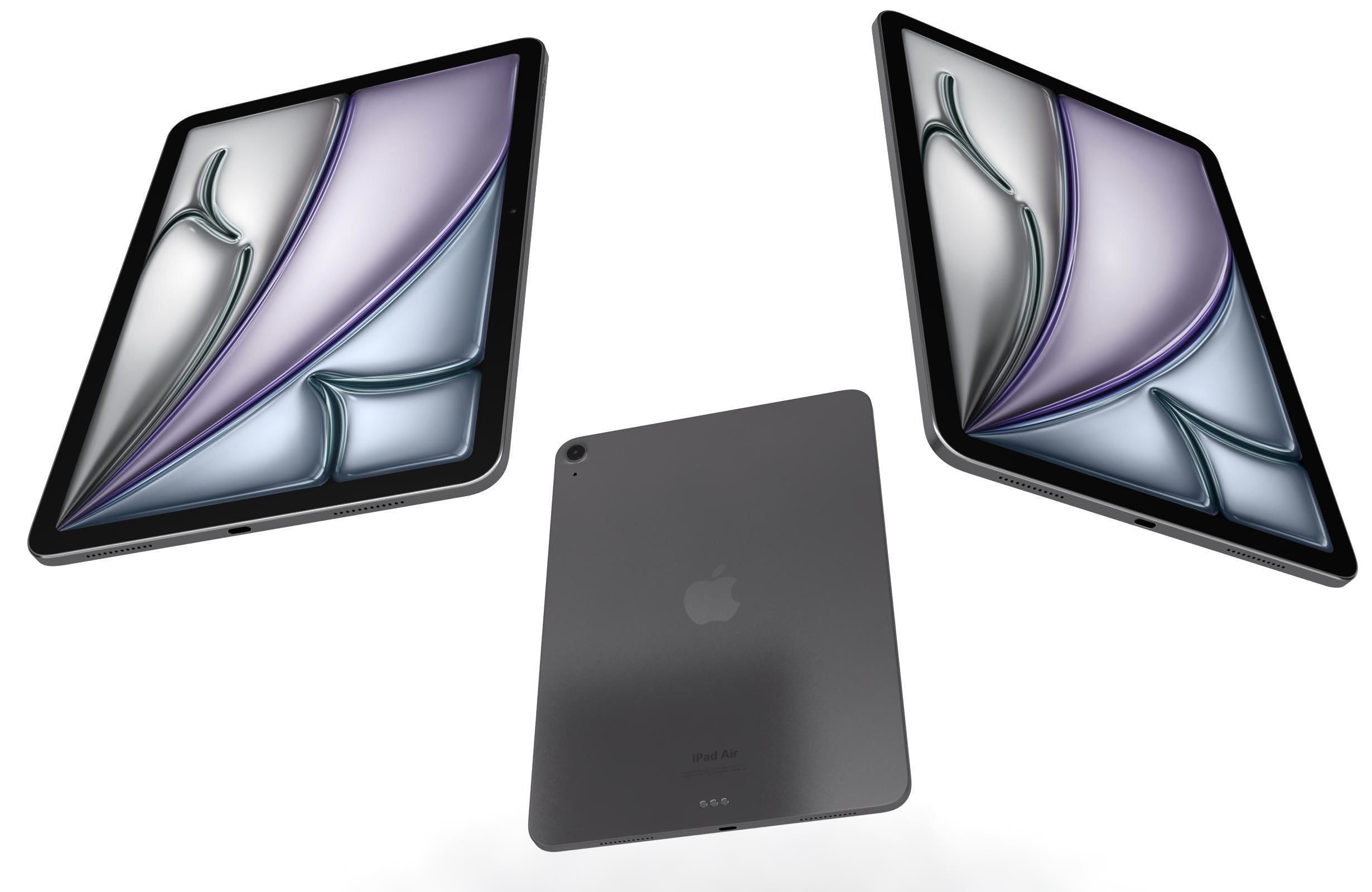 Apple iPad Air 11 2024 All Colors 3D model_23