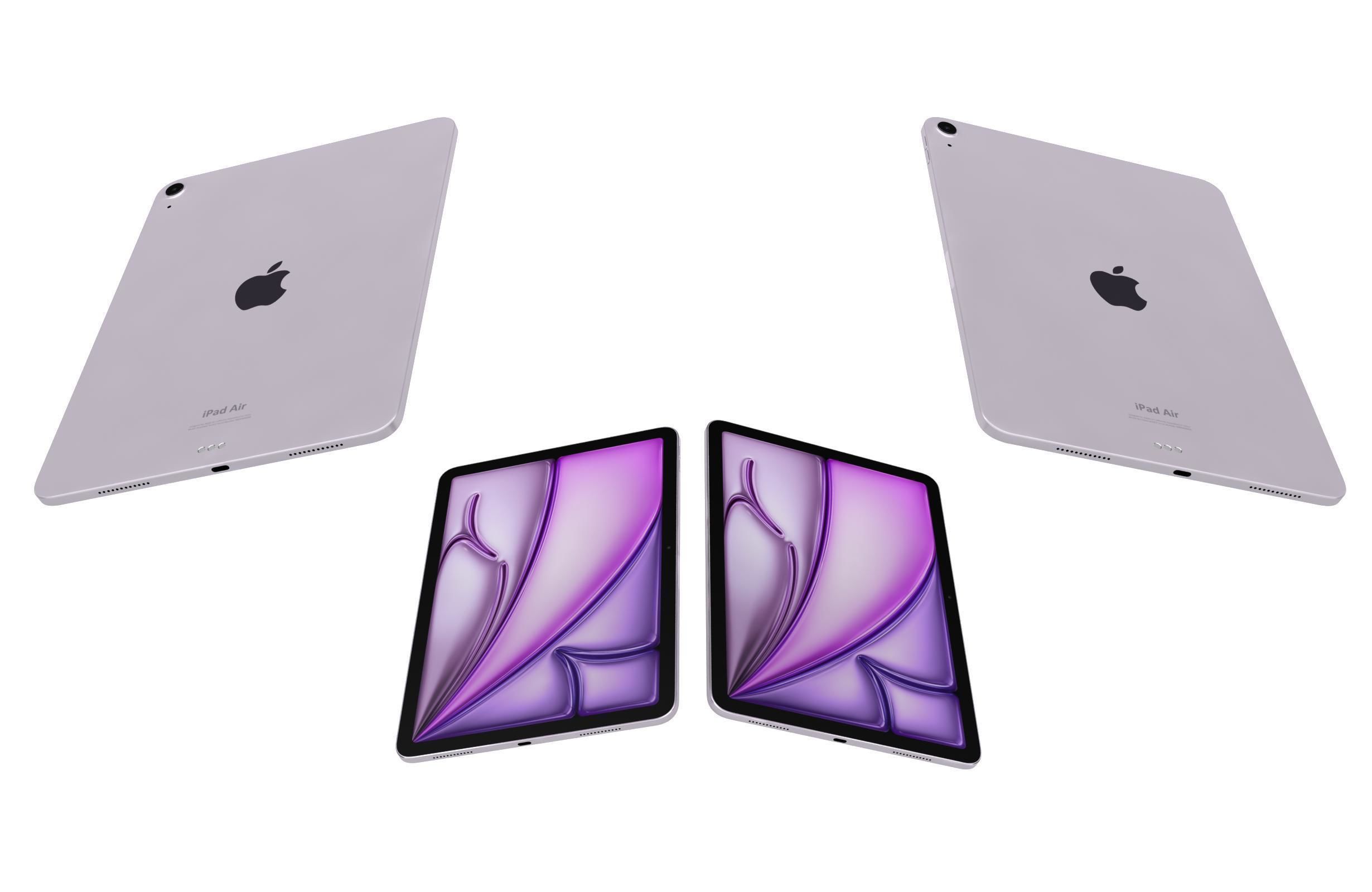 Apple iPad Air 11 2024 All Colors 3D model_16