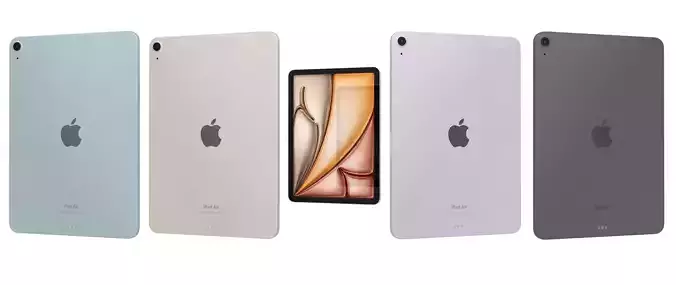 Apple iPad Air 11 2024 All Colors
