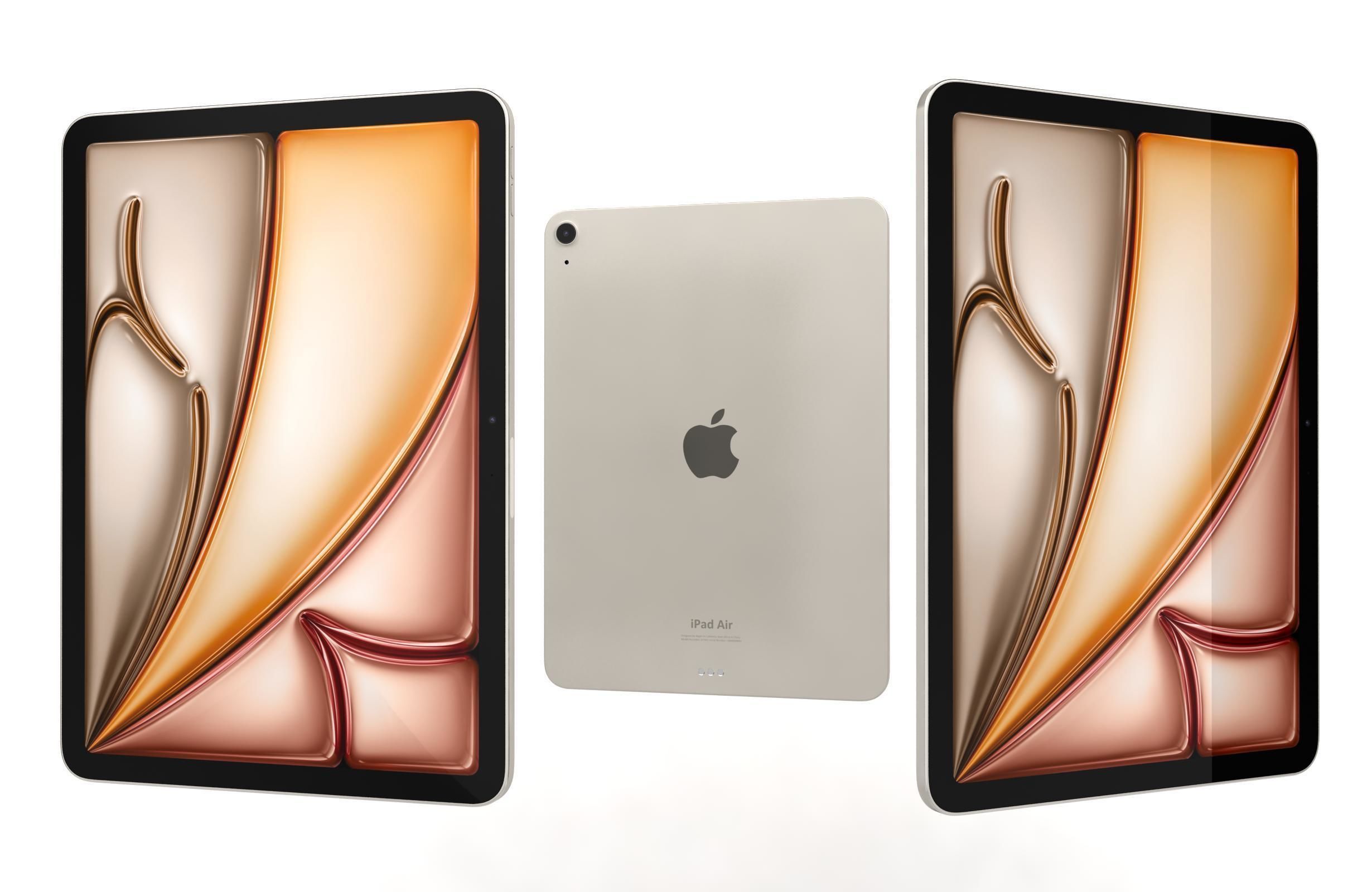 Apple iPad Air 11 2024 All Colors 3D model_1