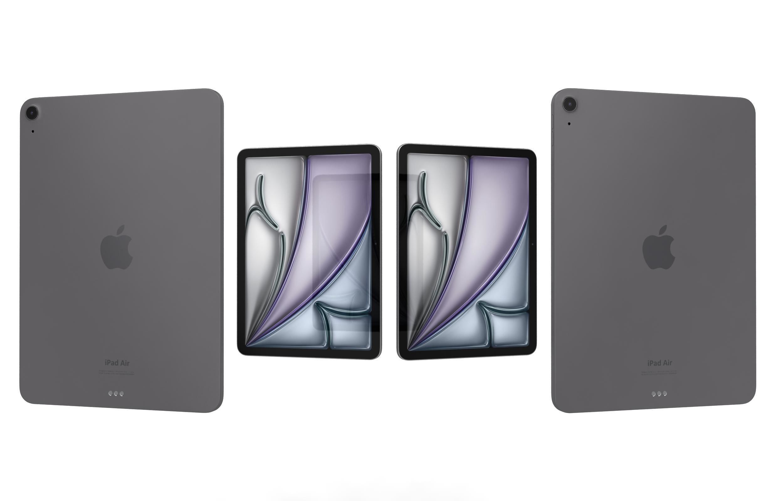 Apple iPad Air 11 2024 All Colors 3D model_24
