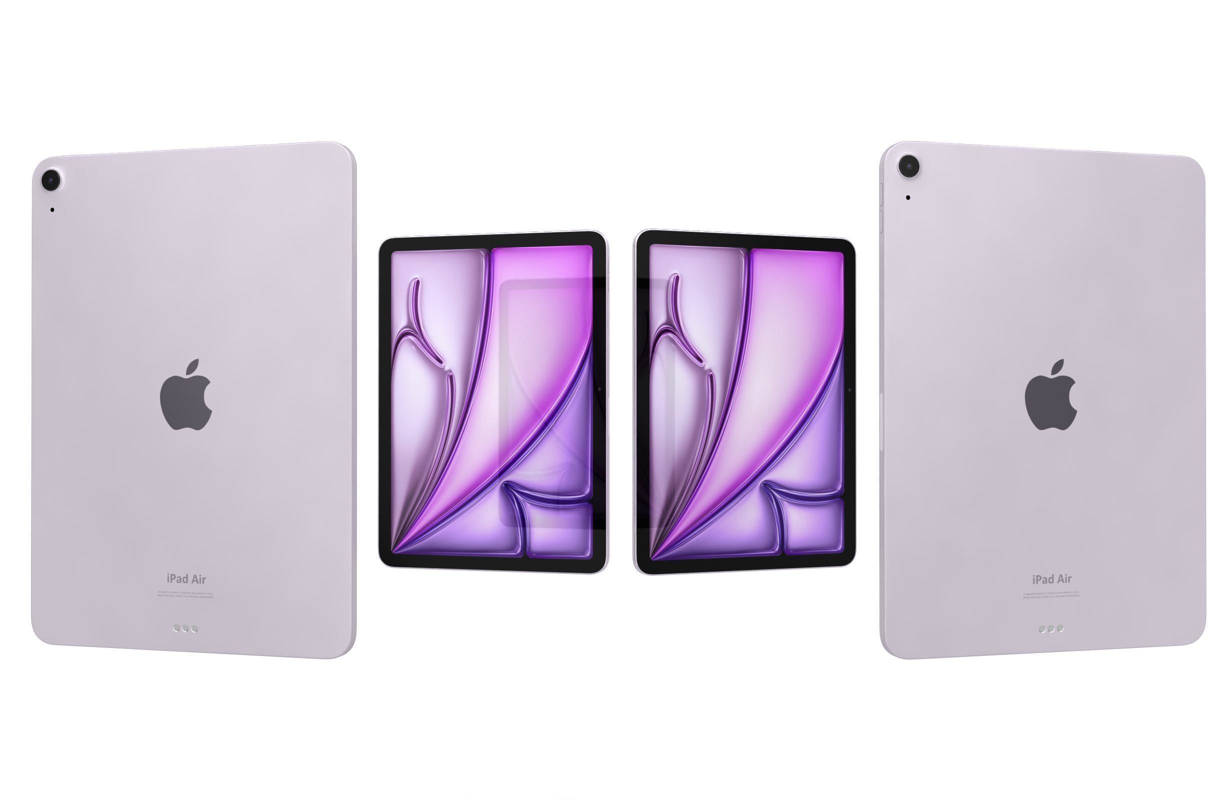 Apple iPad Air 11 2024 All Colors 3D model_14