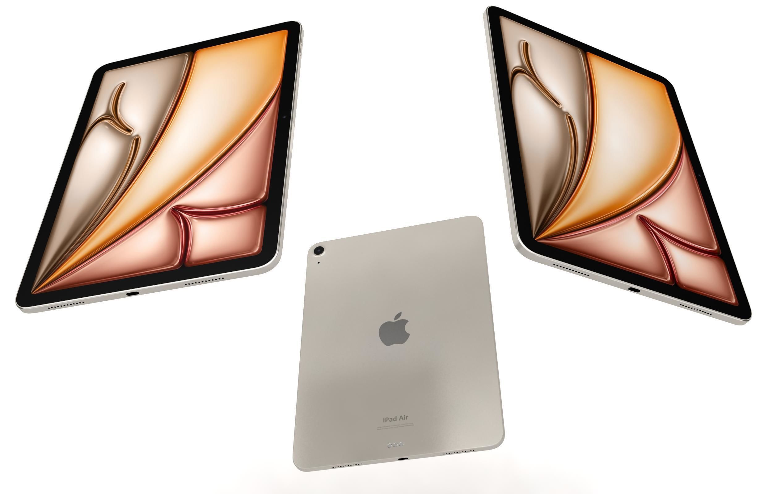 Apple iPad Air 11 2024 All Colors 3D model_3