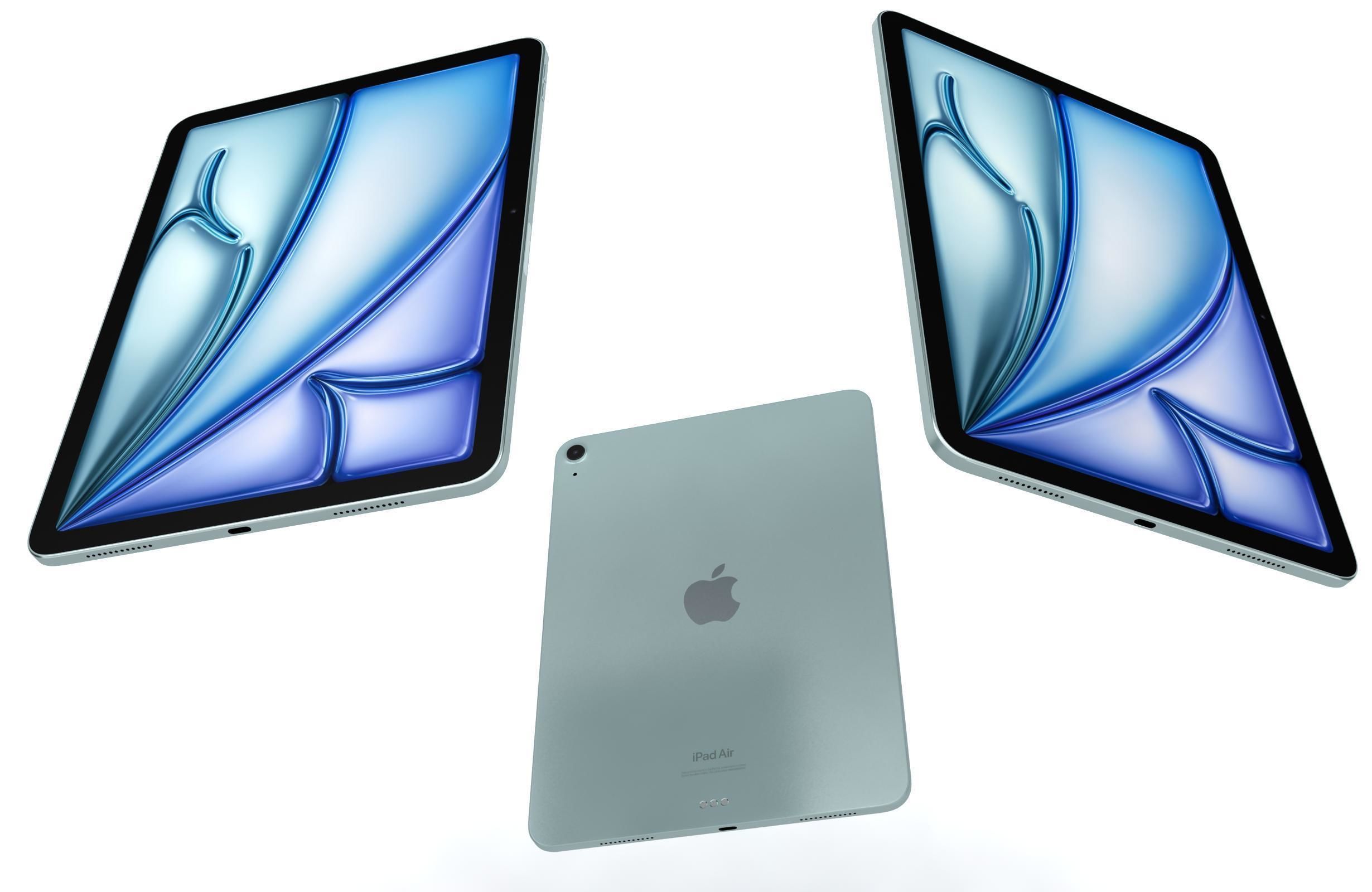 Apple iPad Air 11 2024 All Colors 3D model_33
