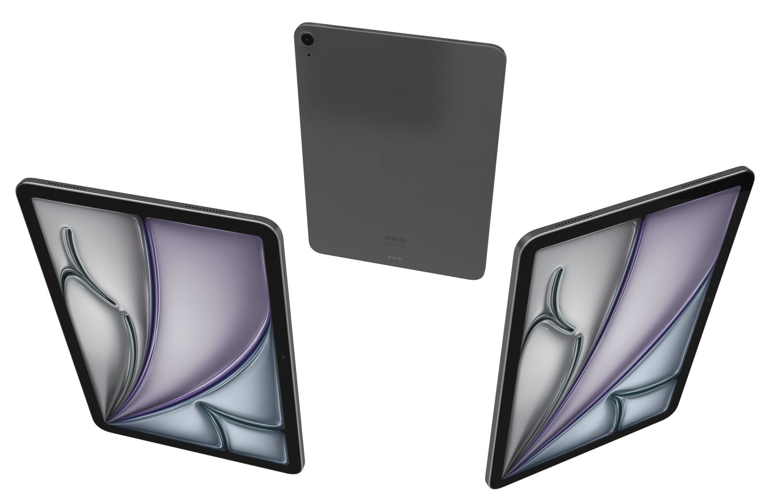 Apple iPad Air 11 2024 All Colors 3D model_22