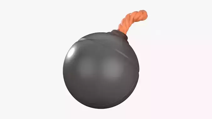 Bomb 3D Illustration