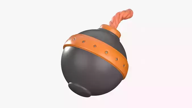 Bomb 3D Illustration