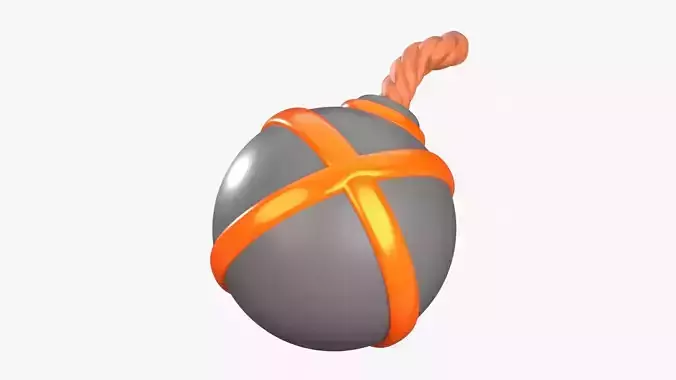 Bomb 3D Illustration