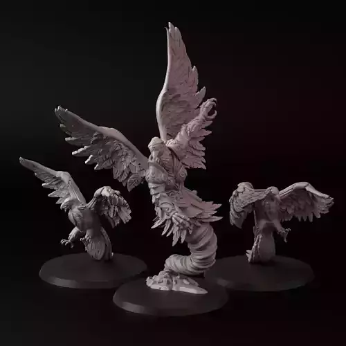 Air elements 3D print model