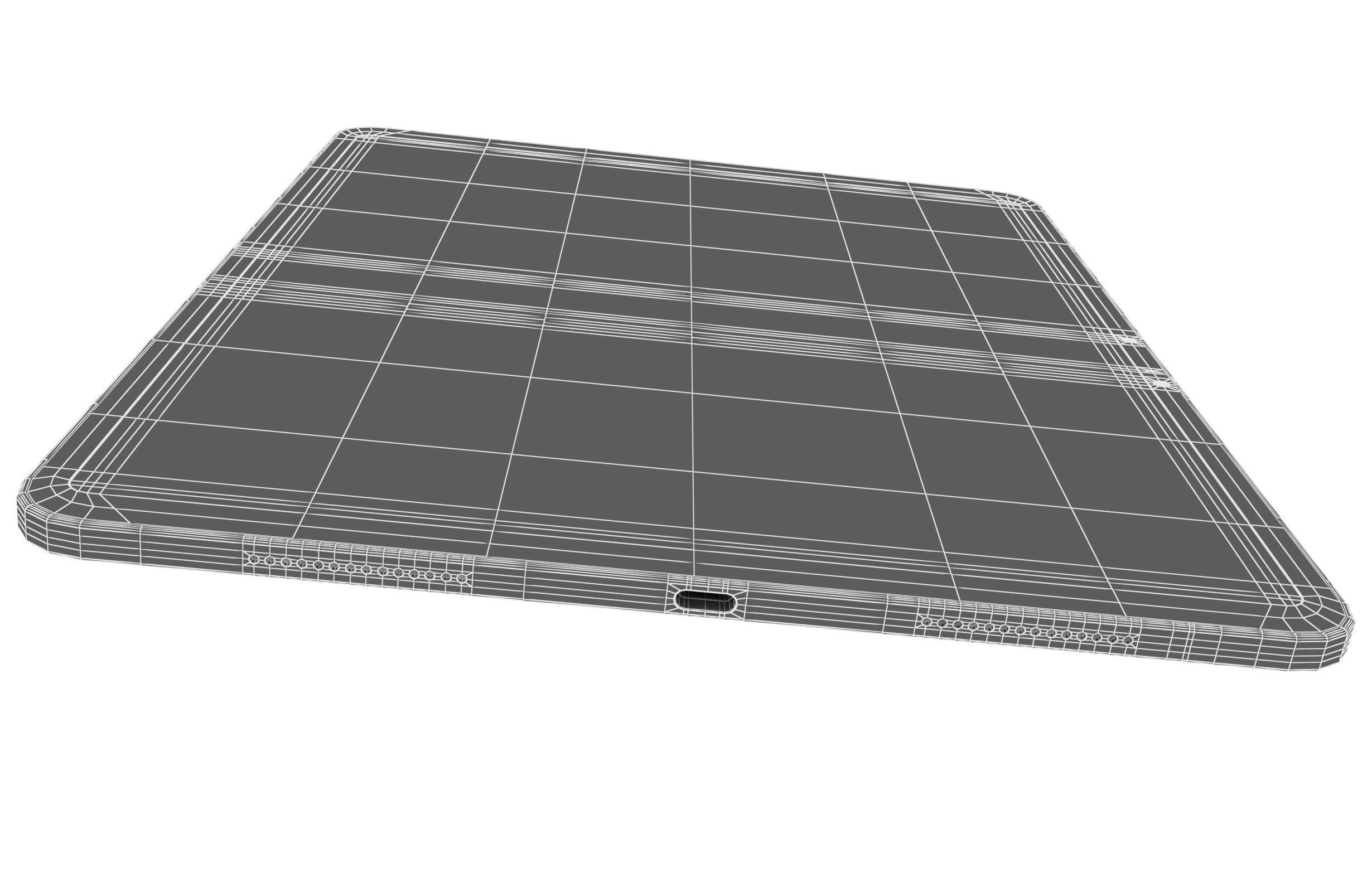 Apple iPad Pro 13 2024 Silver 3D model_19