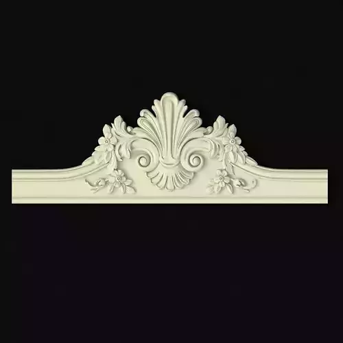 Central decor ornament for furniture