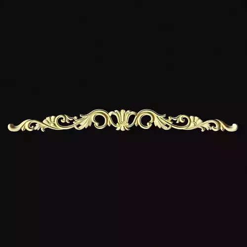 Central decor ornament for furniture