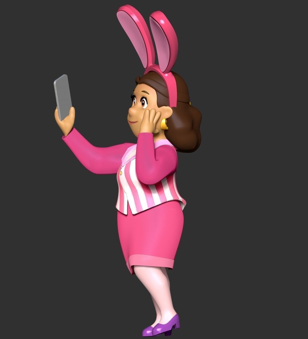 PAW Patrol - Mayor Goodway 3D print model_4