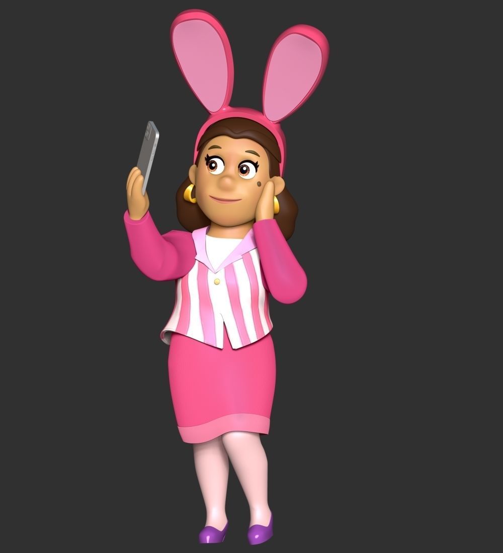 PAW Patrol - Mayor Goodway 3D print model_6