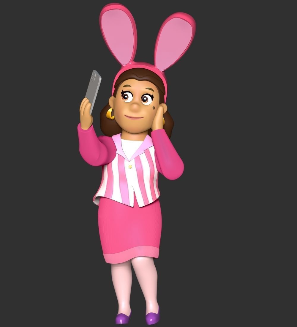 PAW Patrol - Mayor Goodway 3D print model_2