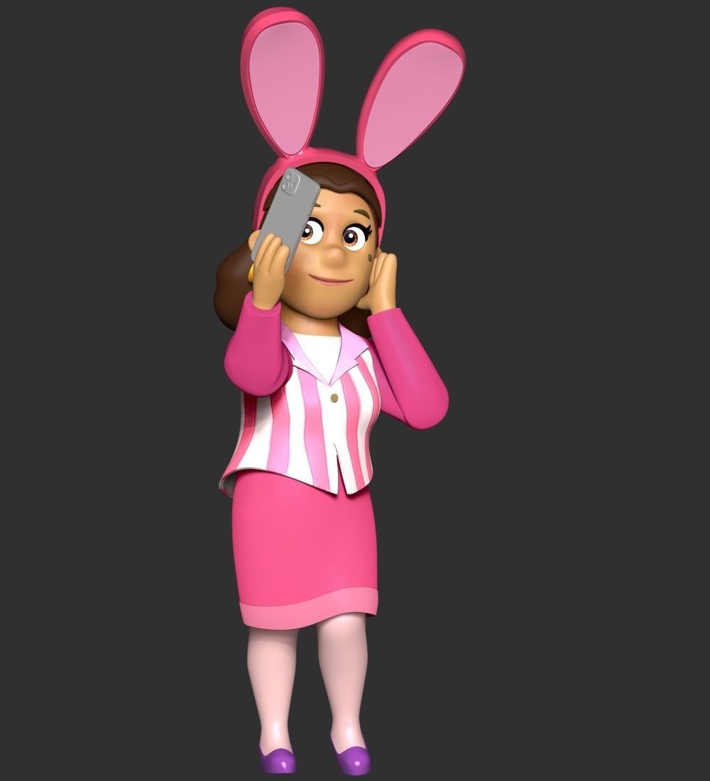 PAW Patrol - Mayor Goodway 3D print model_8