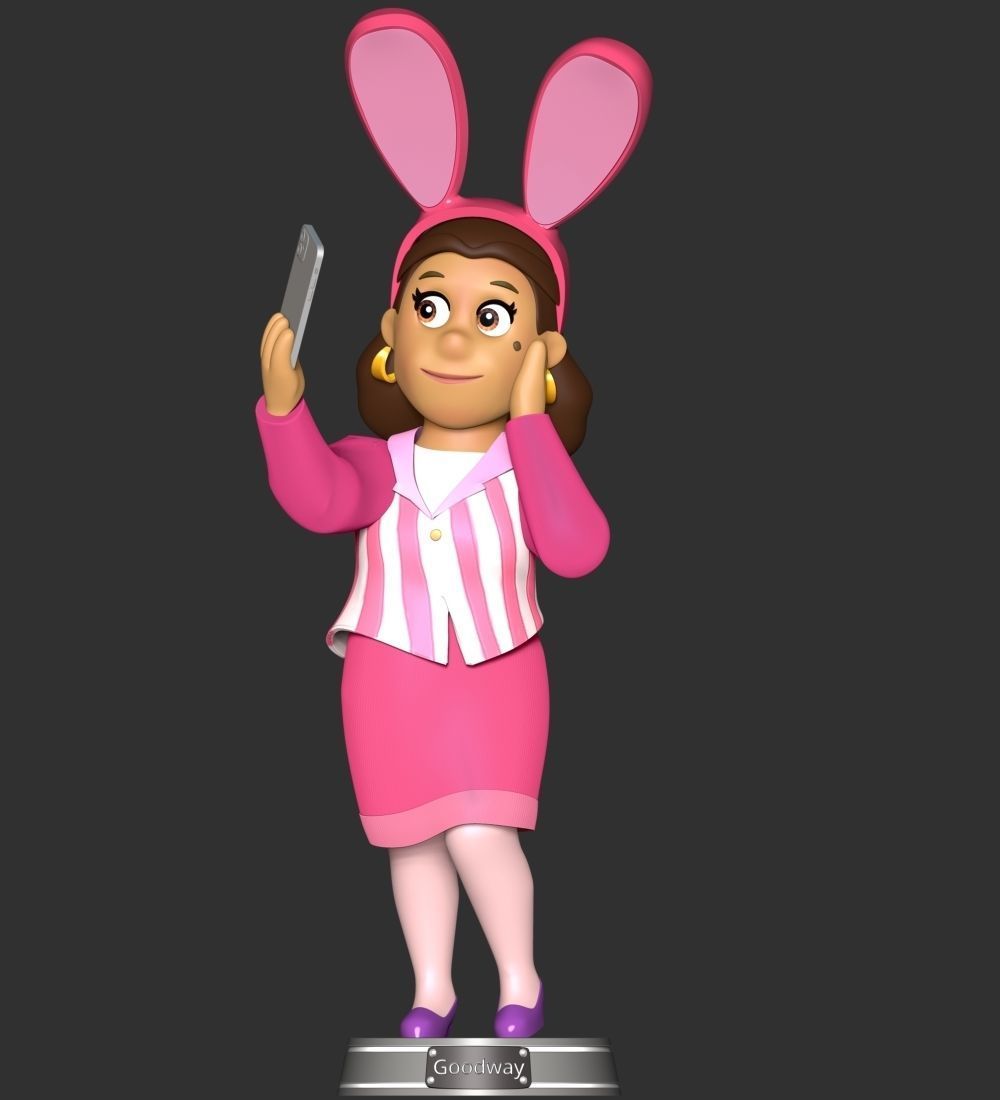 PAW Patrol - Mayor Goodway 3D print model_1