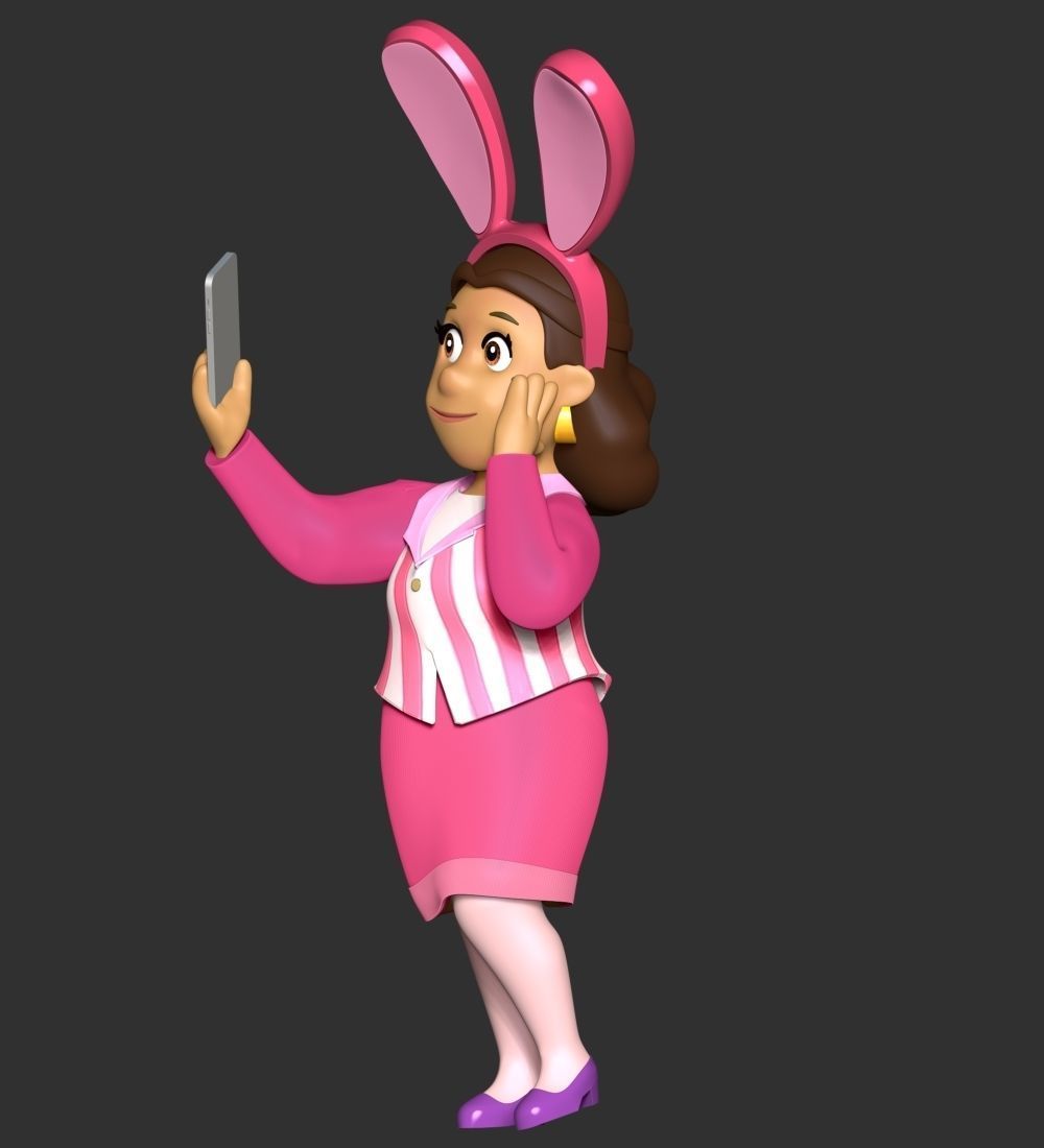 PAW Patrol - Mayor Goodway 3D print model_7