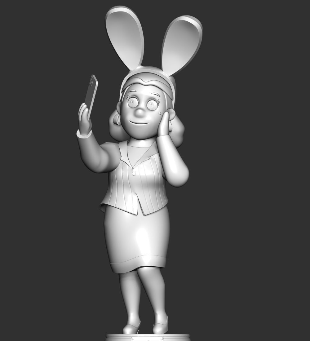 PAW Patrol - Mayor Goodway 3D print model_10