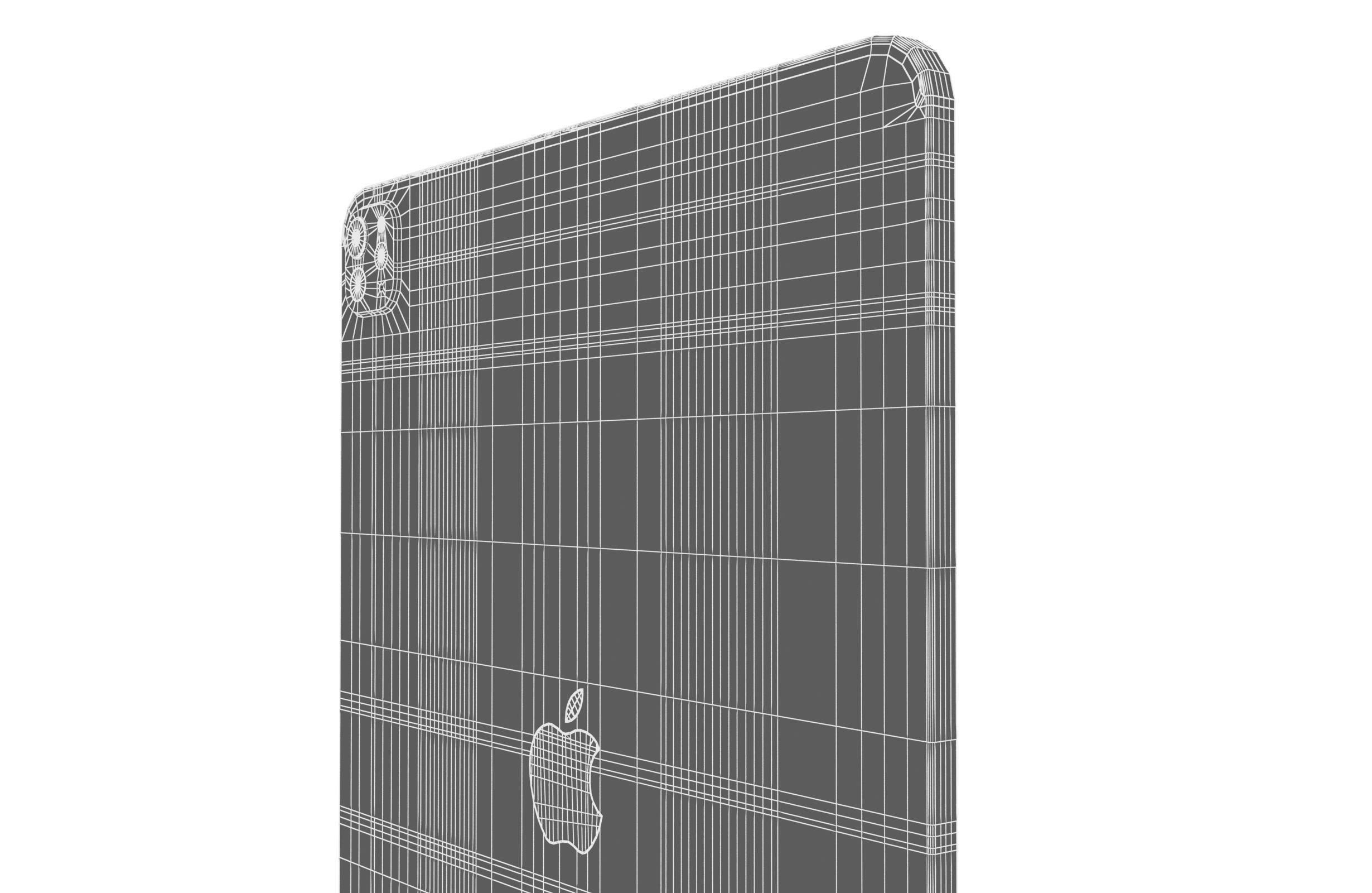 Apple iPad Pro 13 2024 Silver And Space Black 3D model_27
