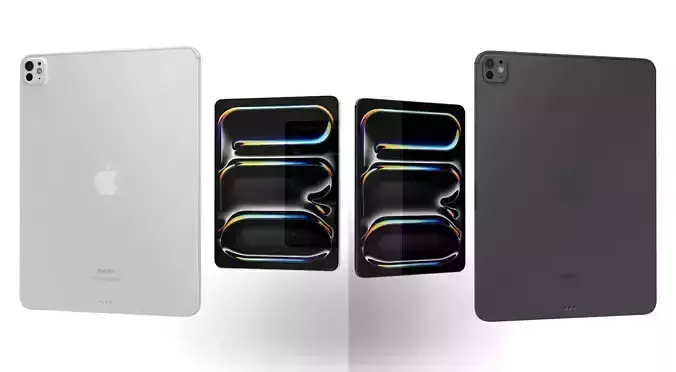 Apple iPad Pro 13 2024 Silver And Space Black