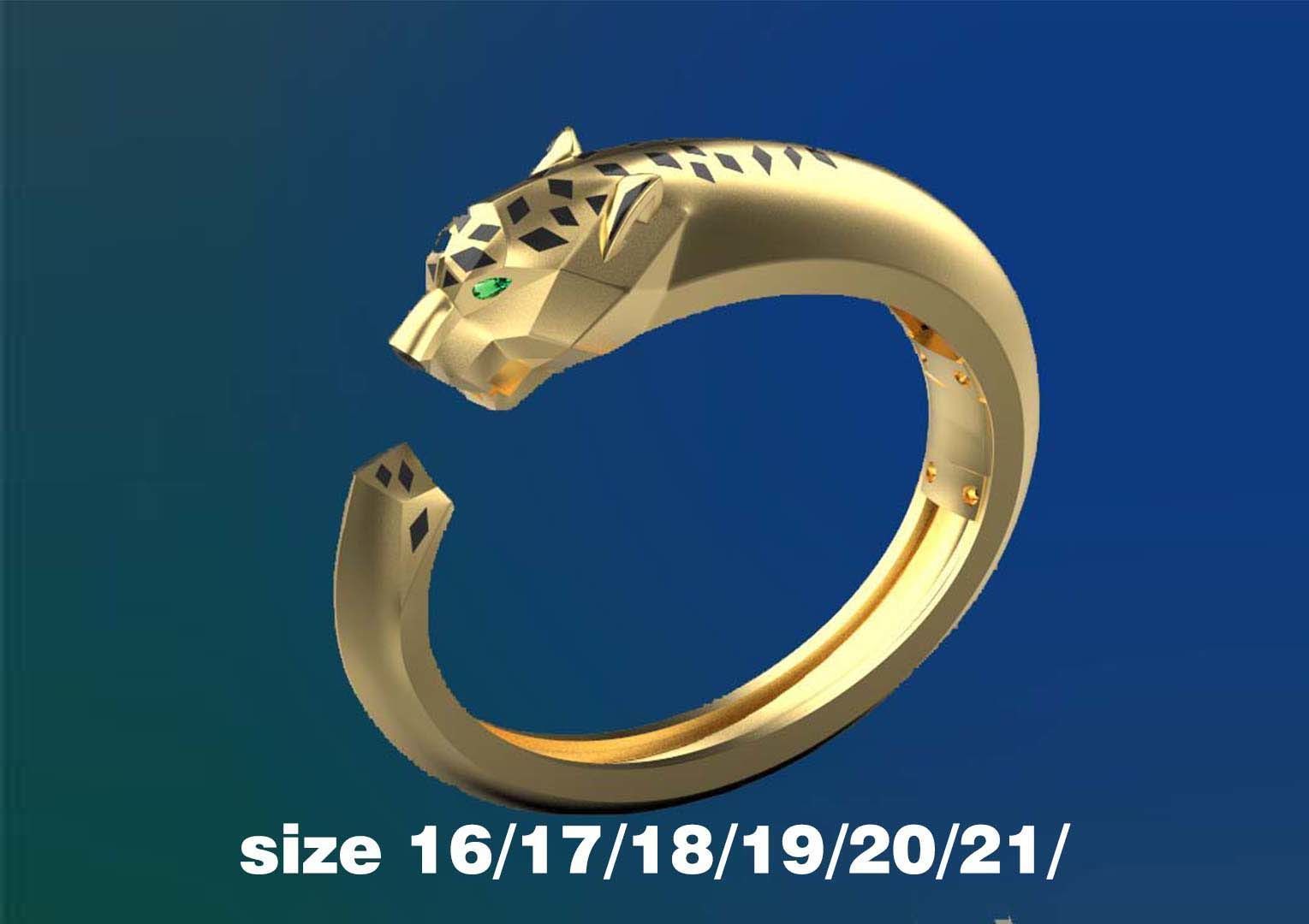 bracelet panther 3 3D print model_48