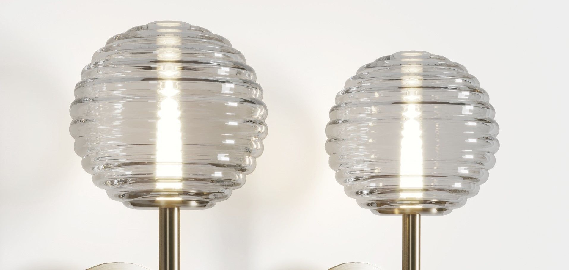 doul aromas wall light Low-poly 3D model_4