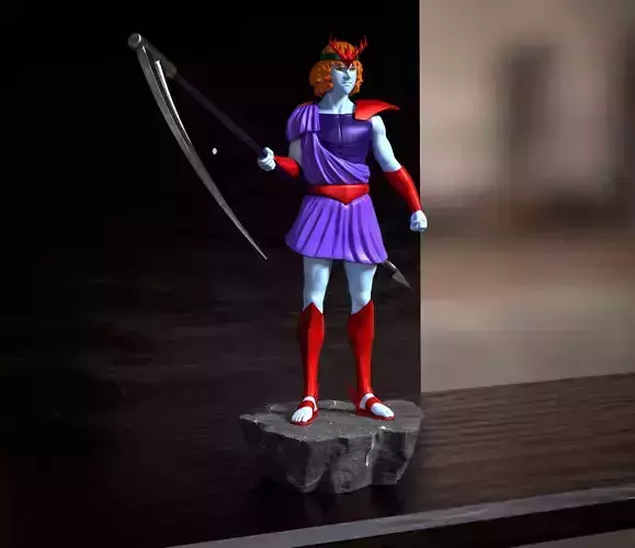Garuda the vilain for the anime Combattler V 3D print model