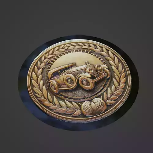 Car Pendant Medallion
