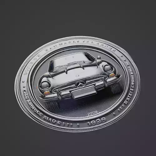 Car Pendant Medallion
