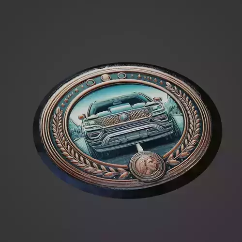 Car Pendant Medallion