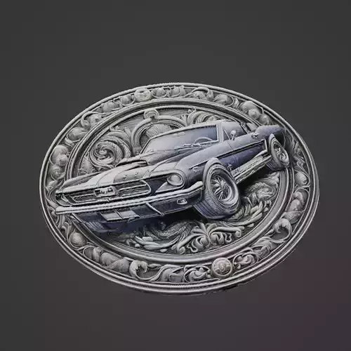 Car Pendant Medallion