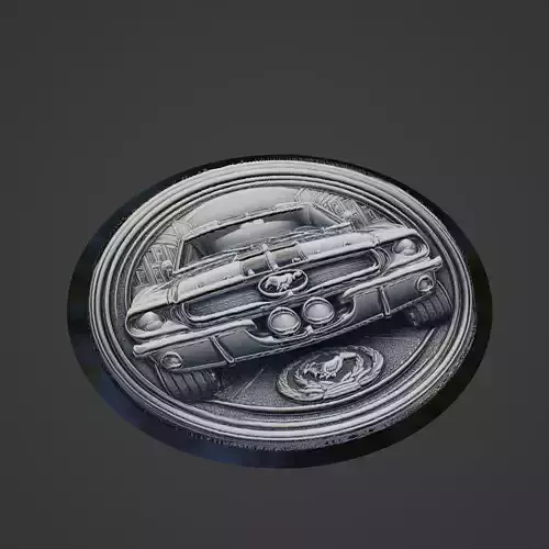 Car Pendant Medallion