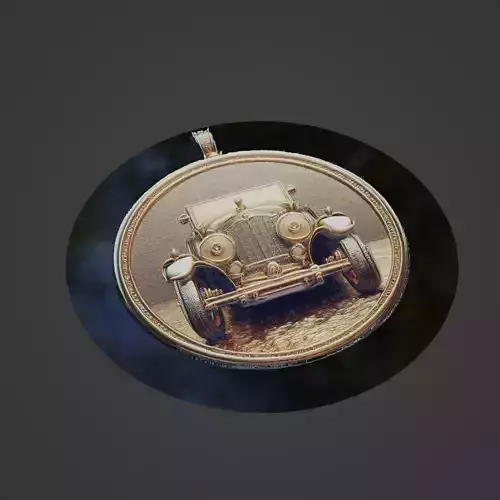 Car Pendant Medallion