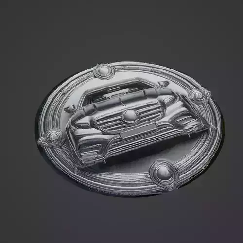 Car Pendant Medallion