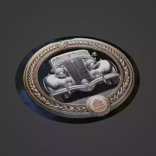 Car Pendant Medallion