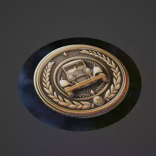 Car Pendant Medallion