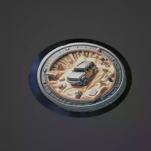 Car Pendant Medallion