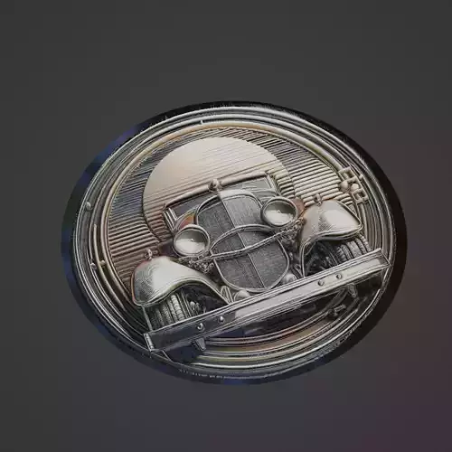 Car Pendant Medallion