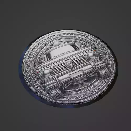 Car Pendant Medallion