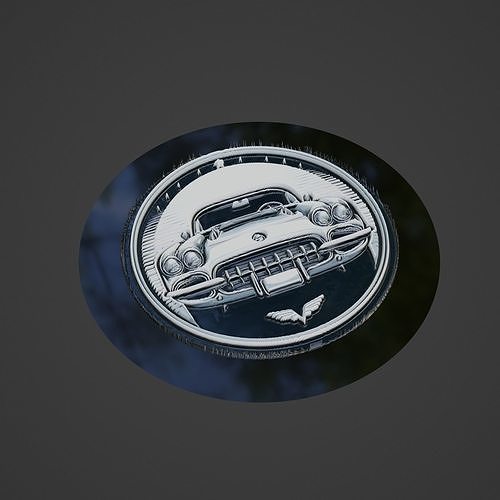 Car Pendant Medallion 3D print model