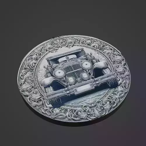 Car Pendant Medallion