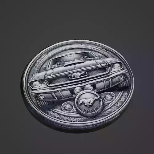Car Pendant Medallion