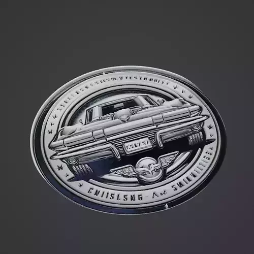 Car Pendant Medallion