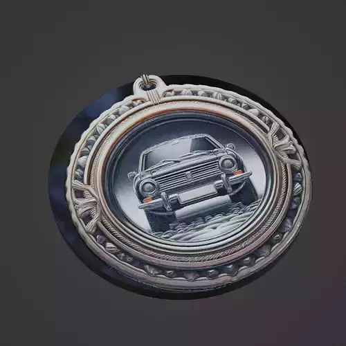 Car Pendant Medallion