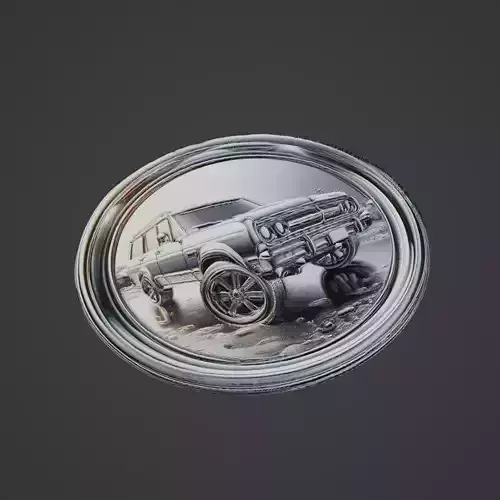 Car Pendant Medallion