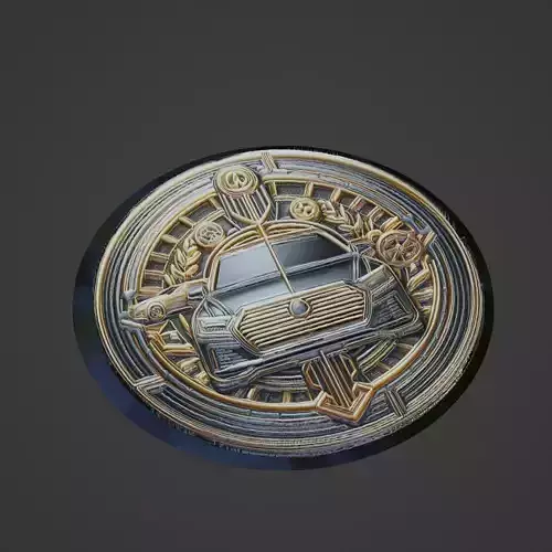 Car Pendant Medallion